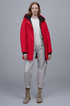 Chamarras Canada Goose Mujer Mexico - Victoria Abrigos Rojos NI1406975